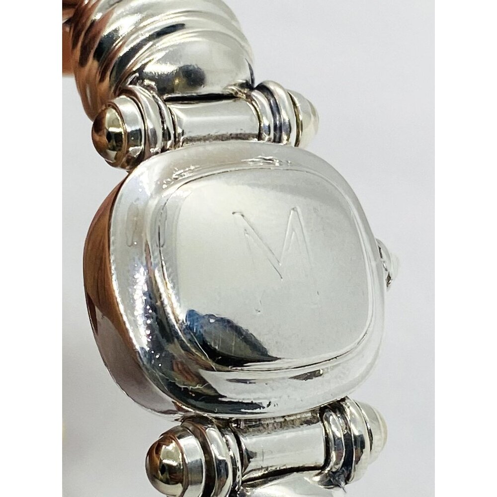 David Yurman Hinge Watch Case Bangle Bracelet 925 585 14k Medium